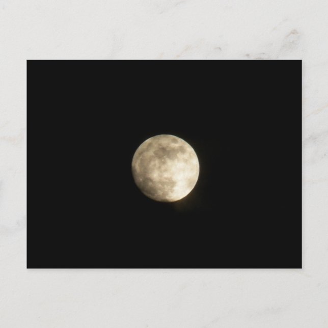 Carte Postale Foggy Moon (Devant)