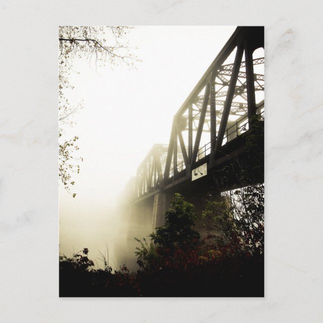 Carte postale Foggy Waterfront 13 (Devant)