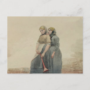 Carte Postale Foghorn, 1883 (w/c)