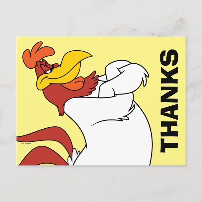 Carte Postale Foghorn Leghorn Arms Crossed (Devant)