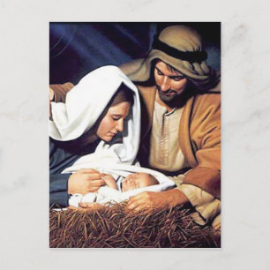 Carte Postale foi biblique Jésus-Christ inspirant prier prière