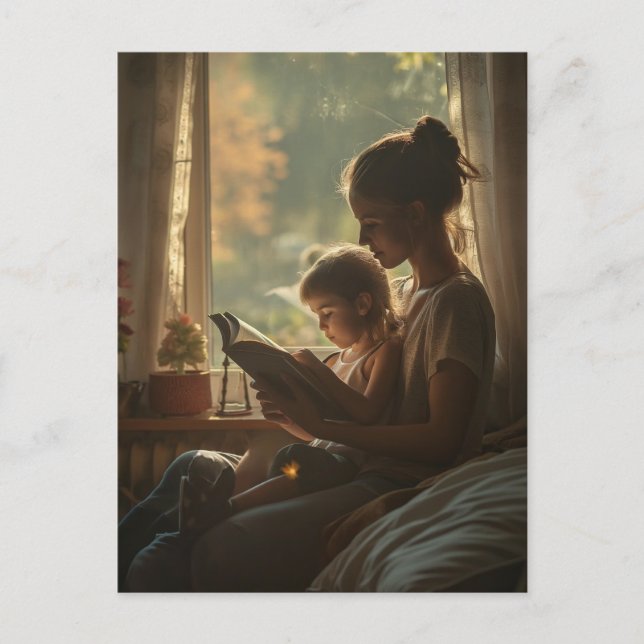 Carte Postale Foi chrétienne | Maman et Enfant (Devant)