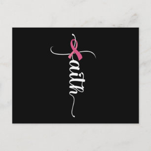 Carte Postale Foi Croix Chrétienne Sensibilisation au Cancer du 