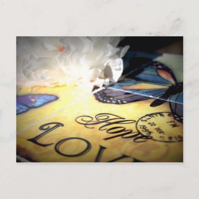 Carte postale Foi, Espoir, Amour (Devant)