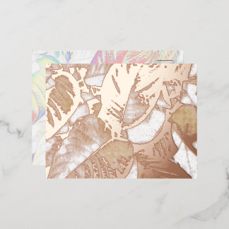 Carte Postale Foil Occasion spéciale