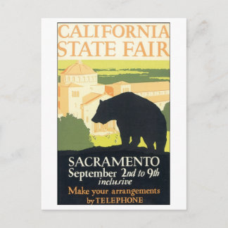 Carte Postale Foire d'État de Californie Sacramento