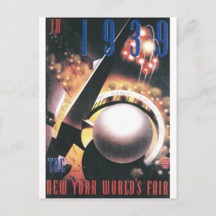 Carte Postale Foire mondiale de New York 1939