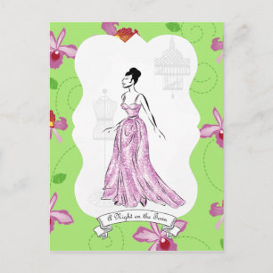 Carte Postale Fois à Paris Illustration de mode