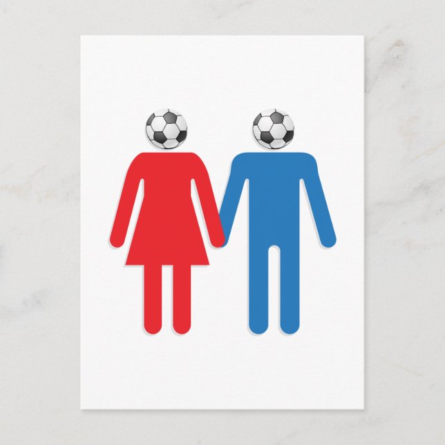 CARTE POSTALE FOIS LE FOOTBALL (Devant)