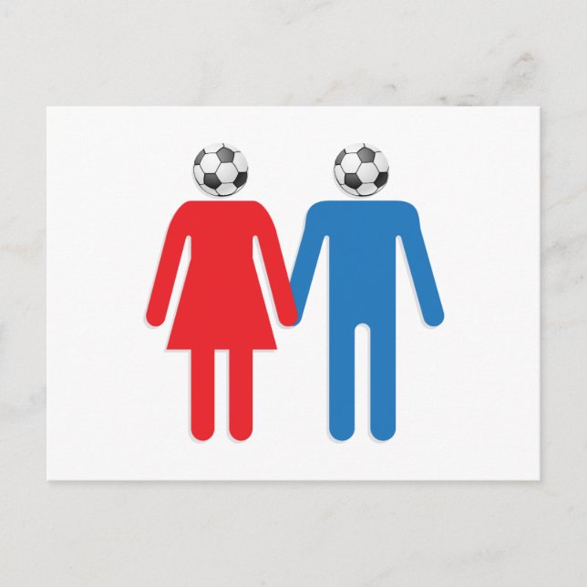 CARTE POSTALE FOIS LE FOOTBALL (Devant)