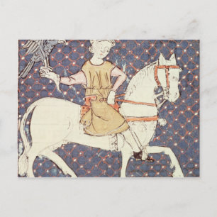 Carte Postale Fol.58v Mai : Falconry