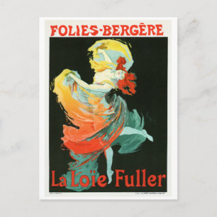 Carte Postale Folies-Bergère La Loie Fuller, Jules Chéret