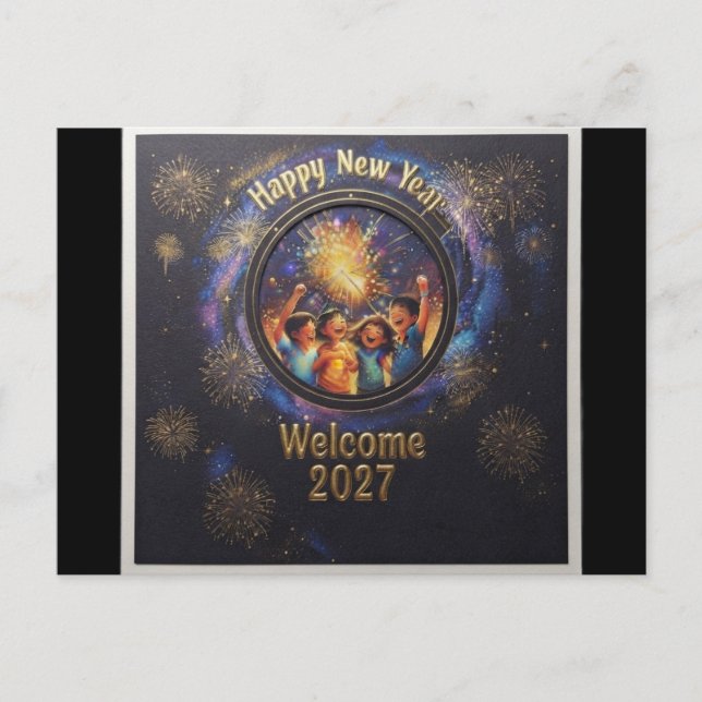 Carte Postale Folies Festives (Devant)
