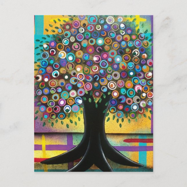 Carte Postale FOLK ART Burnt Desires BY LORI EVERETT postcard (Devant)