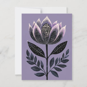 Carte Postale Folk Bloom #245