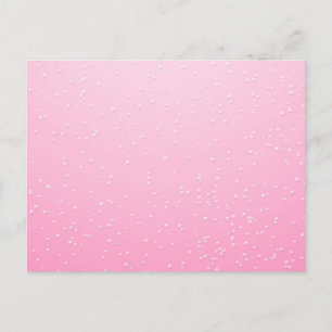 Carte Postale Fond d'art Champagne Rose avec Petites Bulles
