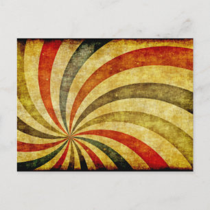 Carte Postale Fond de grunge vintage comme cirque de carnaval