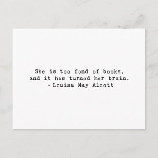 Carte Postale Fond de livres