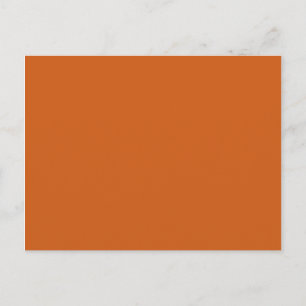 Carte Postale Fond uni couleur cuivre