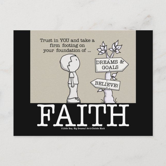 Carte Postale Fondation de la foi (Devant)