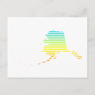 Carte Postale fondu de refroidissement de l'alaska