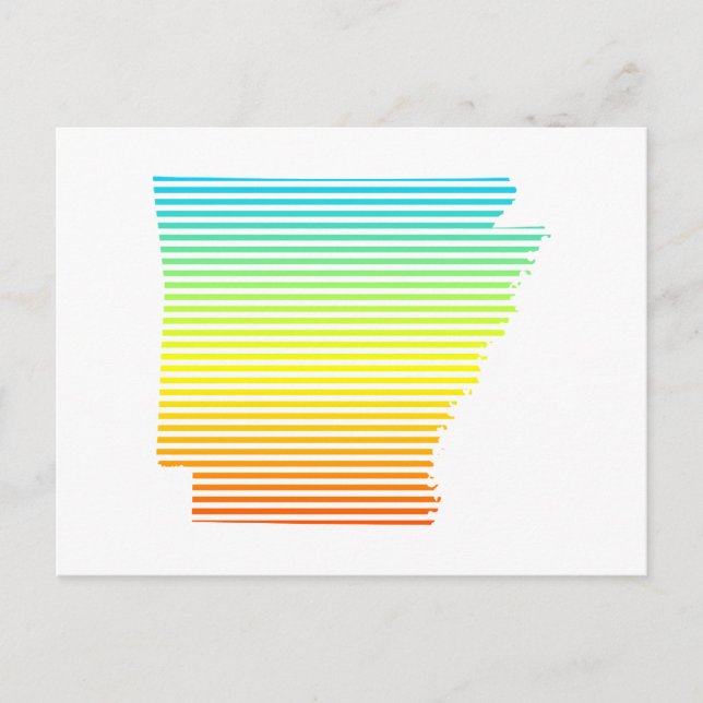 Carte Postale fondu de refroidissement de l'arkansas (Devant)