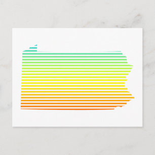 Carte Postale fondu de refroidissement de pennsylvanie