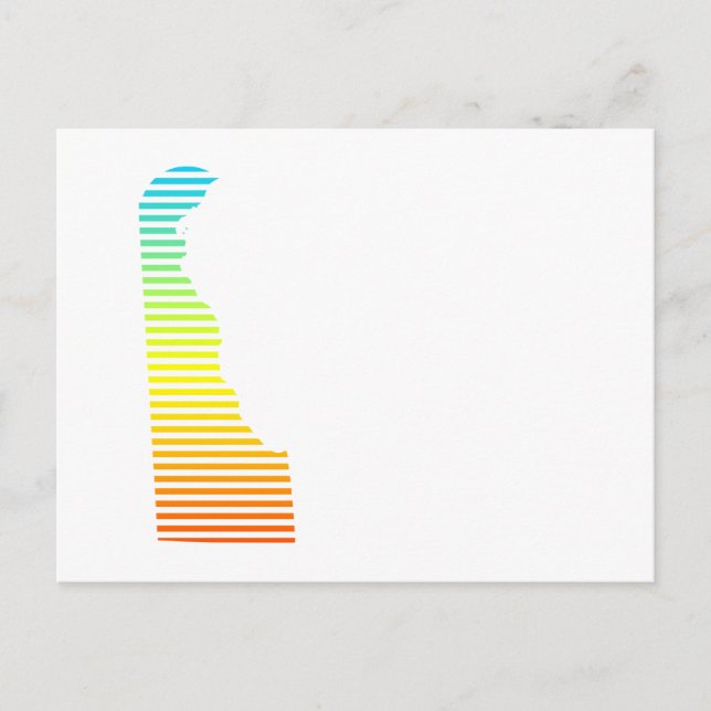 Carte Postale fondu de refroidissement du delaware (Devant)