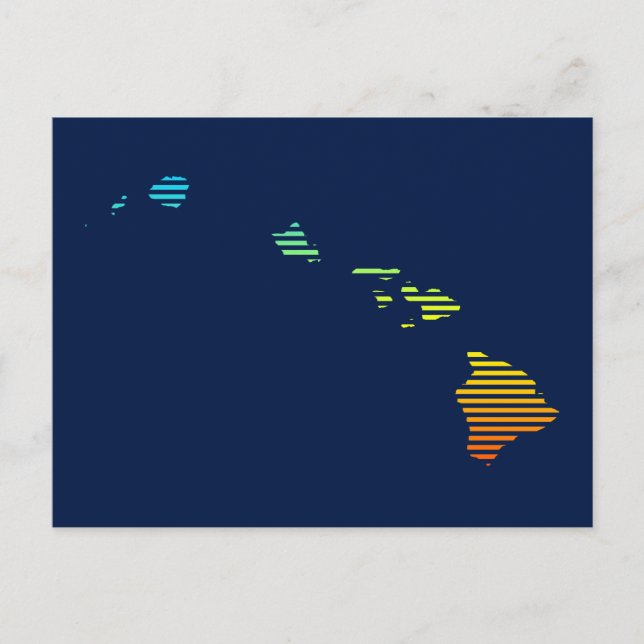 Carte Postale fondu de refroidissement hawaii (Devant)