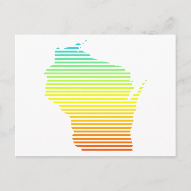 Carte Postale fondu de refroidissement wisconsin (Devant)