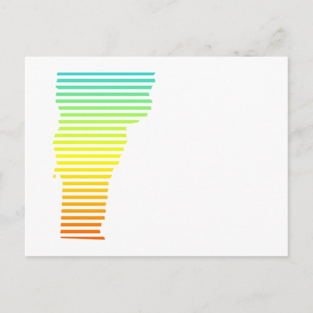 Carte Postale fondu vermont chill (Devant)