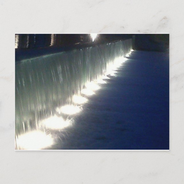 Carte Postale Fontaine al kout et chutes (Devant)