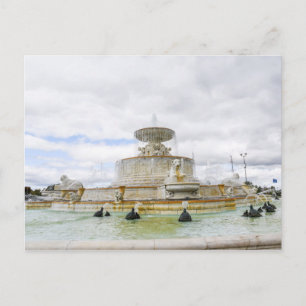 Carte Postale Fontaine Belle Isle Park Detroit