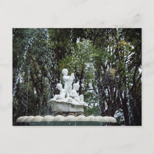 Carte Postale Fontaine dans la ville de Varna, Bulgarie