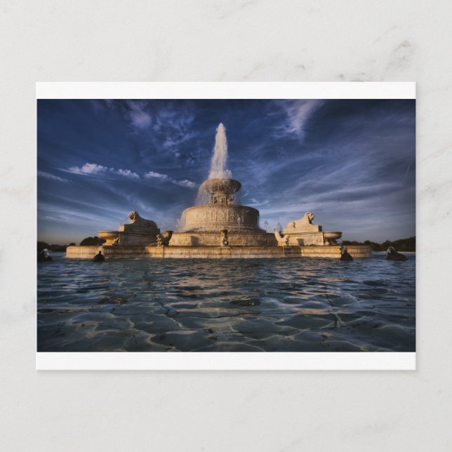 Carte Postale Fontaine de Belle Isle 0416 (Devant)