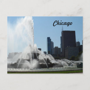Carte Postale Fontaine de Buckingham - Chicago