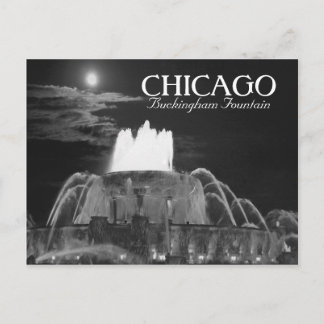 Carte Postale Fontaine de Buckingham Chicago Illinois