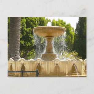 Carte Postale Fontaine de Sausalito Photographie de voyage en Ca