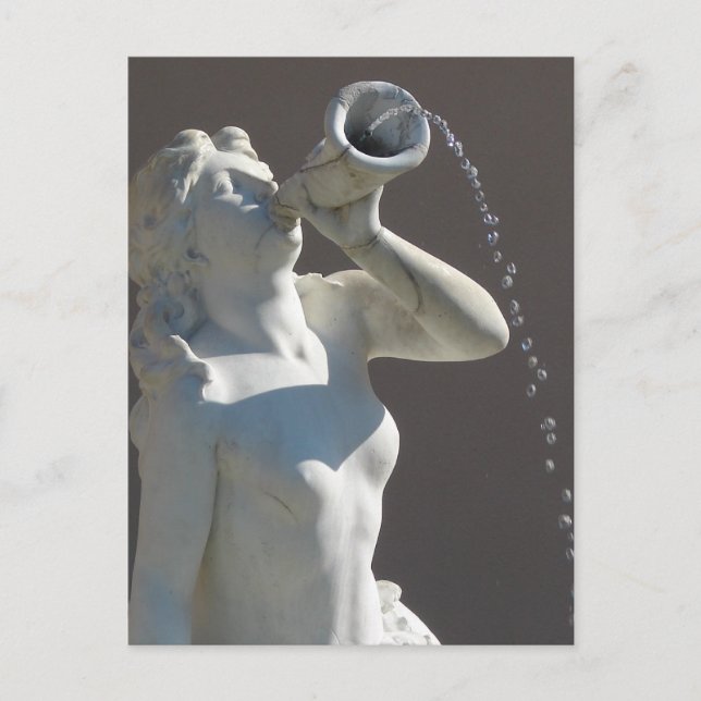 Carte Postale Fontaine de sirène, Kansas City Plaza (Devant)