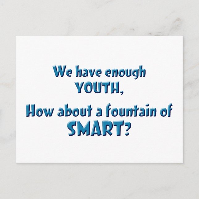 Carte Postale Fontaine de SMART (Devant)