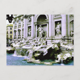 Carte Postale Fontaine de Trevi