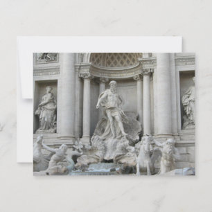 Carte Postale Fontaine de Trévi Fontana di Trevi Rome Italie