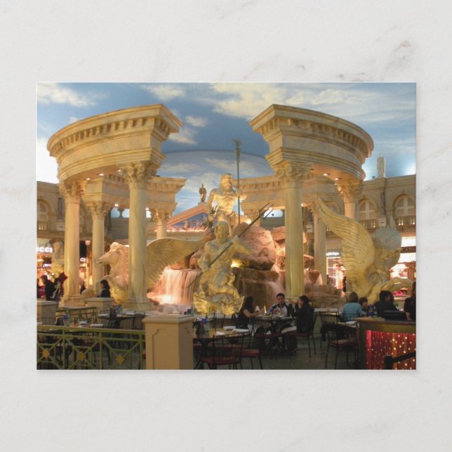 Carte Postale Fontaine des Dieux (Devant)