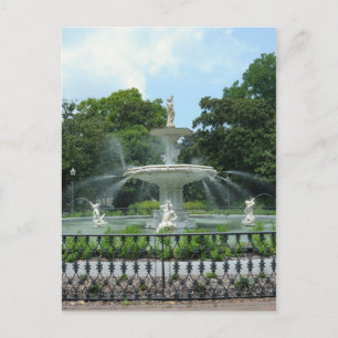 Carte Postale Fontaine du parc Forsyth