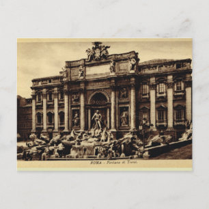 Carte Postale Fontaine Roma Trevi
