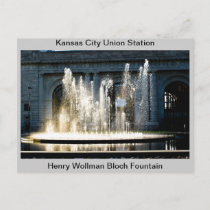 Carte Postale Fontaine Union Station