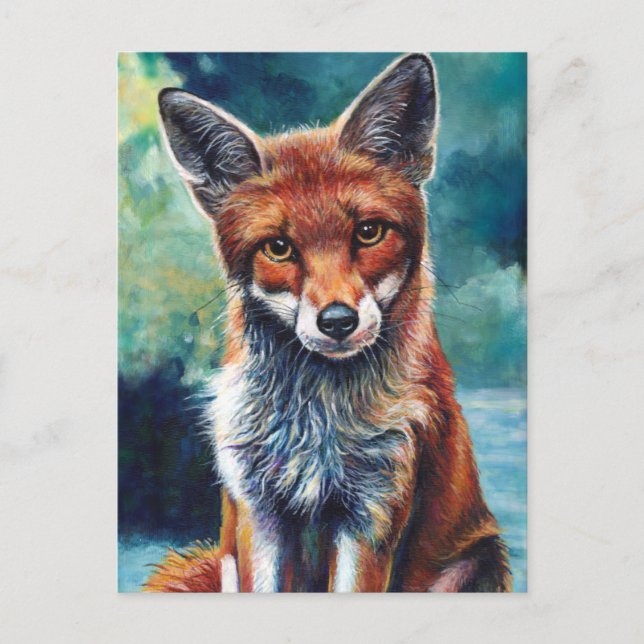 Carte Postale Foooxy Fox (Devant)