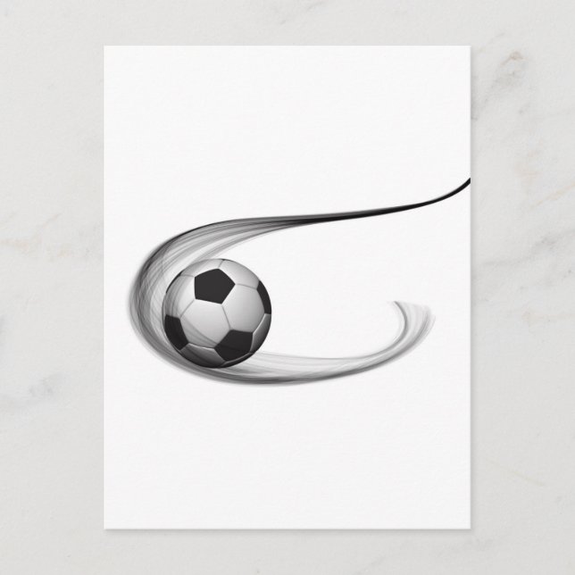 Carte Postale football (Devant)