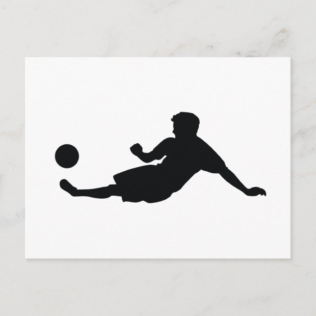 Carte Postale Football (Devant)