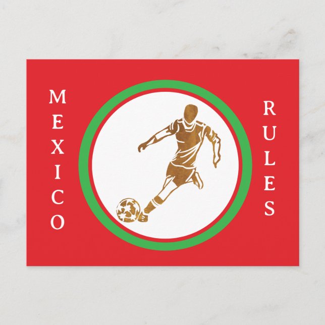 CARTE POSTALE FOOTBALL (Devant)